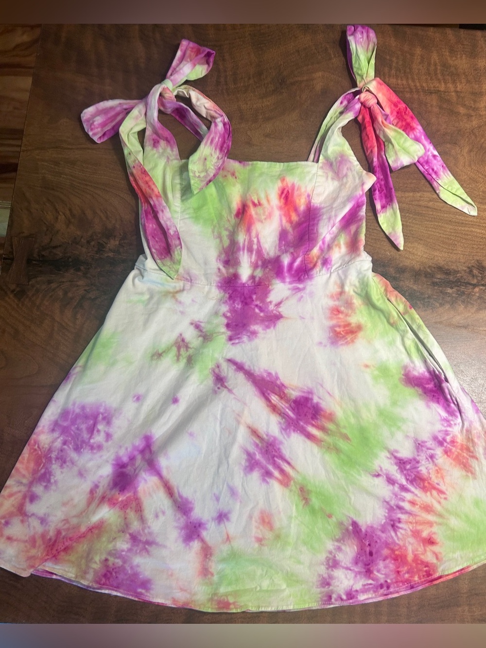 Show Me Your MUMU Tie-Dye Claire Mini Dress